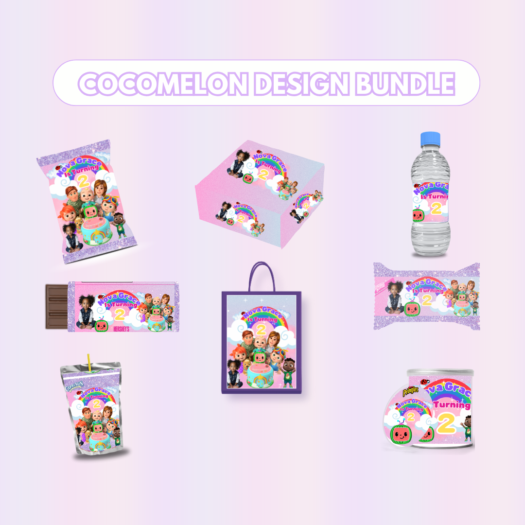 Melon Party Favor Design Bundle