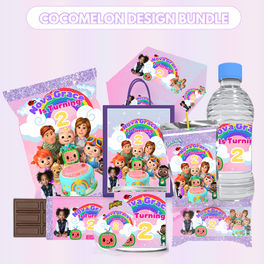 Melon Party Favor Design Bundle