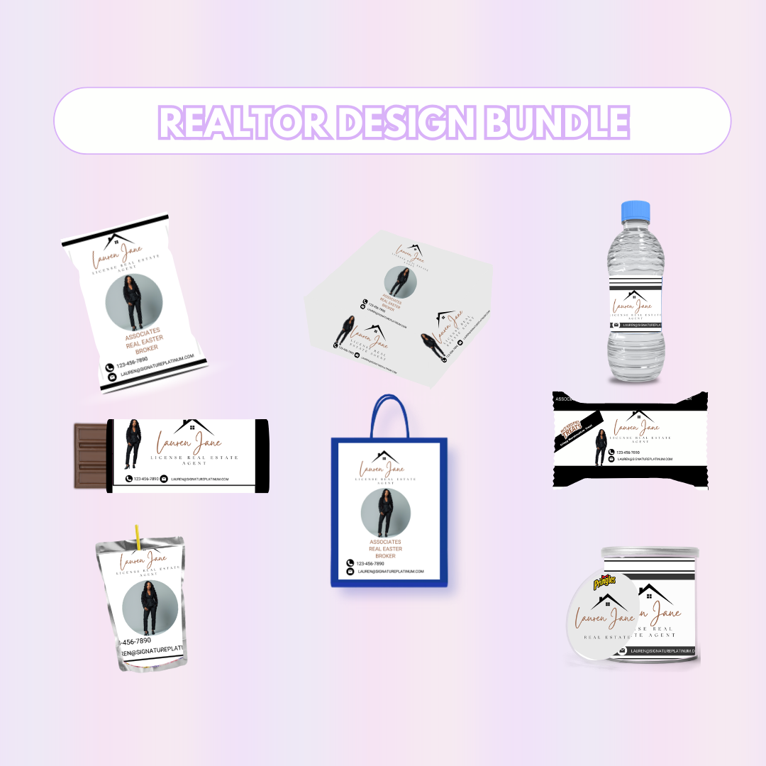 Realtor Party Favor Design Bundle