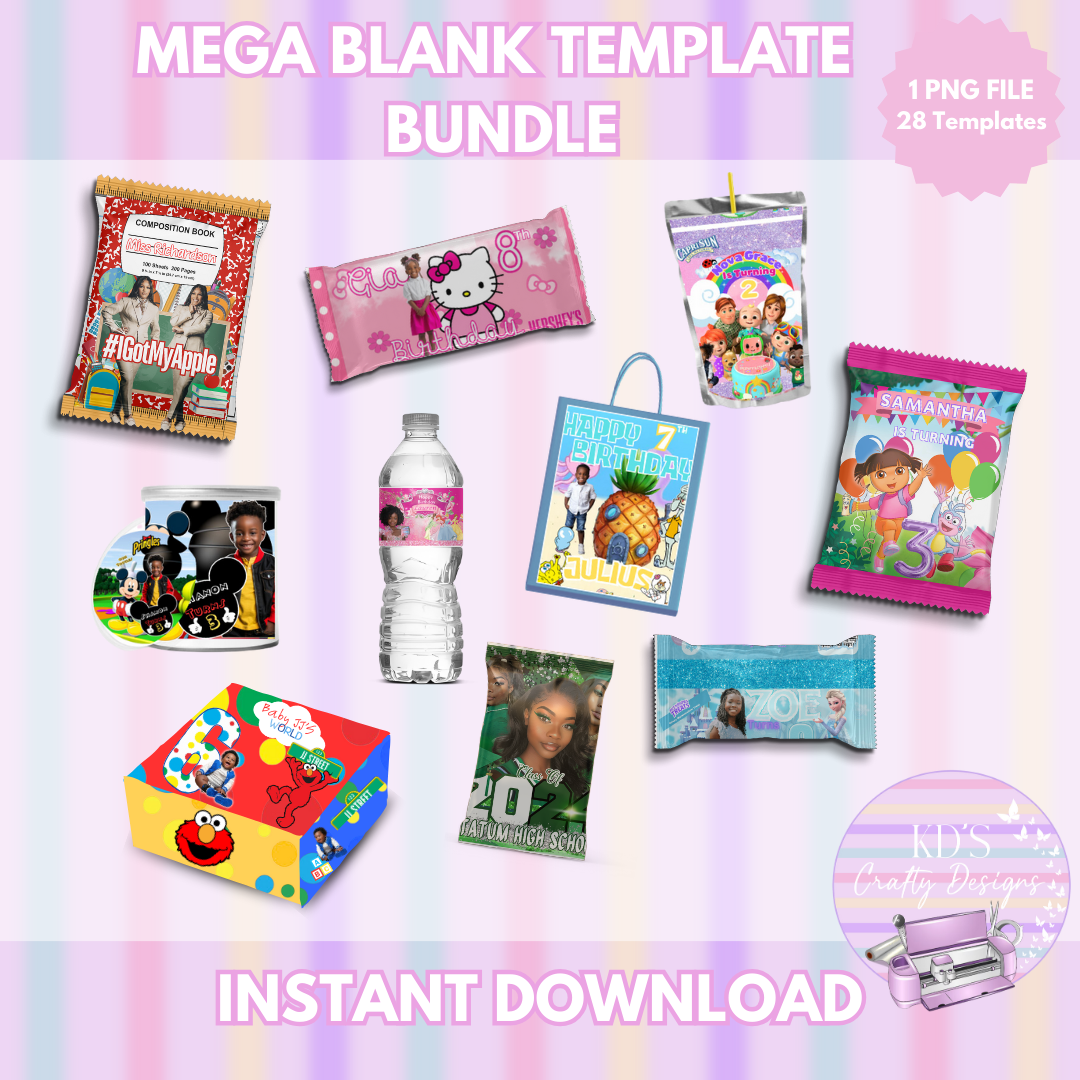 The Mega Blank Canva Design & Template Bundle