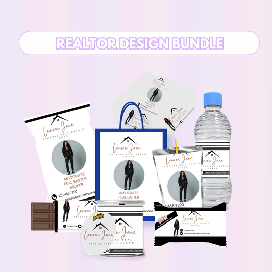 Realtor Party Favor Design Bundle